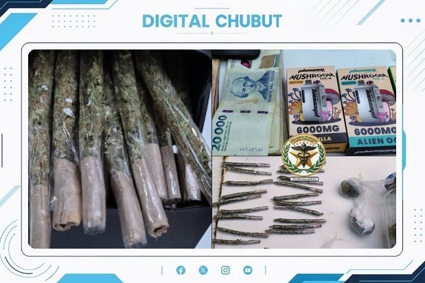 Madryn: Allanaron una vivienda por venta de drogas cerca de una escuela y secuestraron celulares y casi $500 mil - DIGITAL CHUBUT